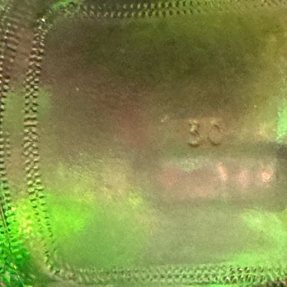 Vintage Anchor Hocking Green Depression Glass Piggy Bank - Picture 9 of 9